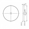 SB Acoustics added weight mass , DW-50