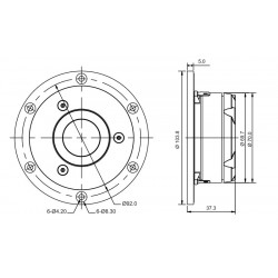 SB Acoustics Satori tweeter , TW29R