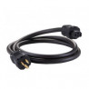 Furutech Power Cable (1.5M) [FI-E11(G)+FI-15Plus(G)], G-314Ag-15Plus-E