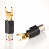 Furutech High End Performance Spade Connector - Gold plated (4pcs/set), FT-211(G)