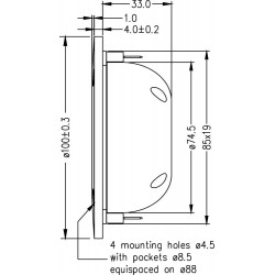 Tweeter Seas Excel E0100-04D T29D001 (Pair)