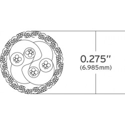 Kimber Ascent Series Analog Interconnects HERO-UPB-0.5M