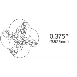 Kimber Base Series Loudspeaker cable 4VS-5(1.5m)SPD-SPD