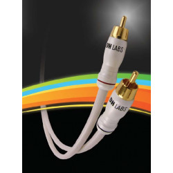 White Lightning Interconnect, 2.0 meter pair, terminated with RCA connectors