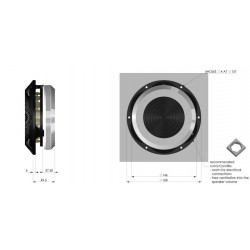 Accuton ceramic CELL concept tweeter,C168-6-990