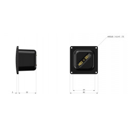 Accuton ceramic CELL concept tweeter, C25-6-013