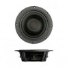 SB Acoustics 10" subwoofer shallow, dual coil, black , SW26DBAC76-3-DV