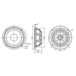 SB Acoustics SB16PFCR-00 Passive radiator