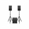 EarthquakeSound DJ-QUAKE2.1 Powered 2.1 Pro DJ Array speaker system