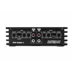 EarthquakeSound MiNi-D1000.4 4-Channel Full Range Amplifier