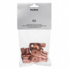 EarthquakeSound TC-0516 Copper 0/1 AWG Power Ring Terminal (10 Pieces)