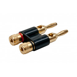 EarthquakeSound BAP-5 Dual High-Quality Gold Plated Speaker Banana Plugs