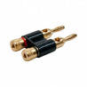 EarthquakeSound BAP-5 Dual High-Quality Gold Plated Speaker Banana Plugs