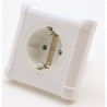 Oyaide SCHUKO Wall Outlet (gold/palladium plating) SWD-XXX-E