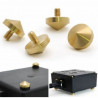 Oyaide Brass Spikes for OCB-1 series 4pcs set OSP-SC