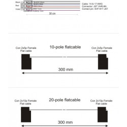 Hypex DIY Class D Connection material Cable set SMPS3k