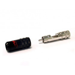 Hypex DIY Class D Connection material RCA set Rhodium