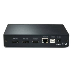 MiniDSP nanoAVR HD 2-input HDMI audio and video switch