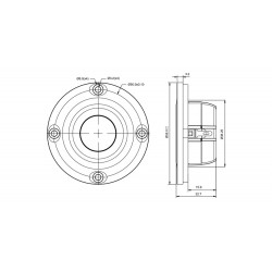 SB Acoustic SB21RDCN-C000-4 Tweeter