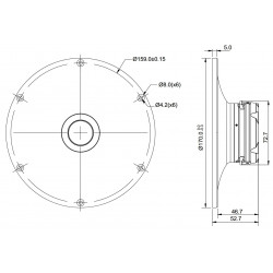 SB Acoustic Satori TW29BNWG-4 Tweeter