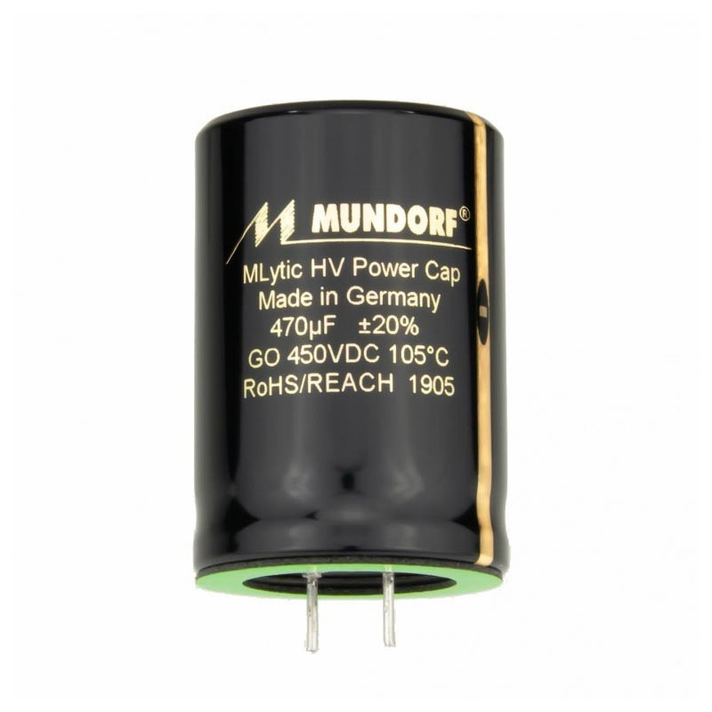 Capacitor Mundorf MLytic HV High-Voltage MLGO 450V 470uF, MLGO450-470