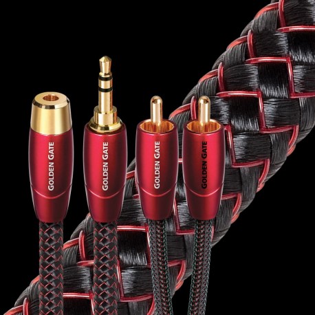 AudioQuest GOLDEN GATE 3,5mm Male Mini - 3,5mm Male Mini 0,6m Interconnect Cable