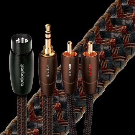 AudioQuest BIG SUR 3,5mm Male Mini - 3,5mm Male Mini 2m Interconnect Cable