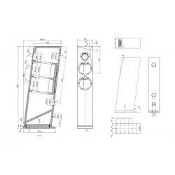 SB Acoustics Rinjani Tx - Textreme DIY Speaker Kit