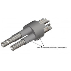 Furutech High End Performance XLR connector(Female)(Carbon fiber finish), CF-602FNCF(R)