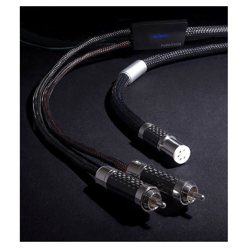 Furutech Silver Arrows-ll-XLR Silver Hybrid phono Cable( DIN-XLR) (1.2m)