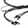 Furutech Project-V1-T-L XLR Silver Hybrid phono Cable(L DIN-XLR) (1.2m) By Request