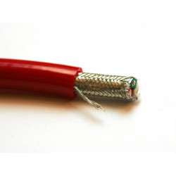 DH-Labs Red Wave A/C Power Cable bulk, by 1m