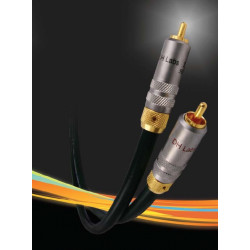 Air Matrix Interconnect, 0.5 meter pair terminated with with our ultimate HC Alloy RCA Locking RCA connector.