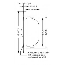 Tweeter Seas Excel E0055-06 T35C002