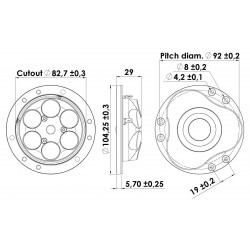 Tweeter Scan-Speak Illuminator 1" D3004/662000