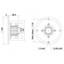 Tweeter Scan-Speak Revelator 1" D2905/990000