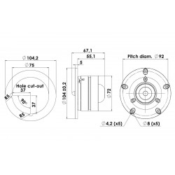 Динамик ВЧ Scan-Speak Discovery R2604/833000