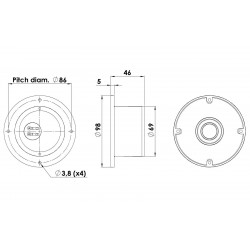 Динамик ВЧ Scan-Speak Classic 3/4" D2010/851300