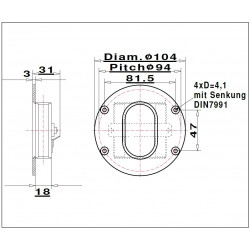 AMT Tweeter Mundorf, AMT19CM1.1-C