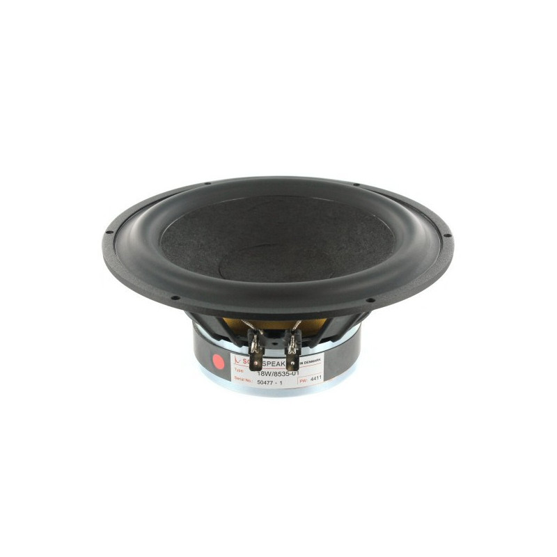 Scan-Speak Classic 6.5" Midwoofer - Paper/Carbon Fibre Cone 8 ?, 18W/8535-01