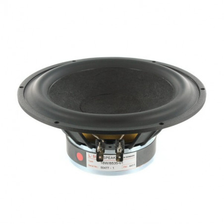 Scan-Speak Classic 6.5" Midwoofer - Paper/Carbon Fibre Cone 8 ?, 18W/8535-01