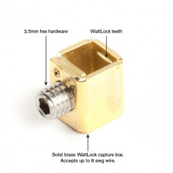 WattGate 320 Evo IEC (black) Power Connector