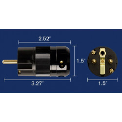 WattGate 5266i US (NEMA) Clear Power Connector