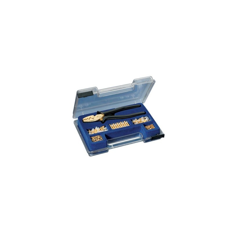 WBT Crimping set: crimping plier WBT-0403 and Cable end sleeves