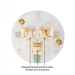 WATTGATE™ 330 AU EVO CLEAR/SMOKE US power connector, 330EvoAUCS