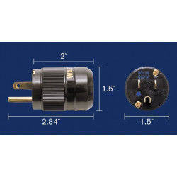 WattGate 330i CLEAR US Power Connector, 330iCLR