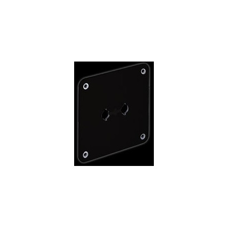 WBT Mounting plate Single (for 2 Pole terminals) with slot hole for Impact sound interrupter WBT-0718, WBT-0530.15 (1pcs)