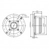 SB Acoustics NEW dome, metal front Tweeter, SB26STAC-C000-4